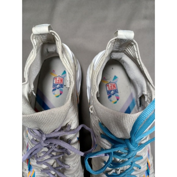 Nike Shoes Mens Sz 17 Alpha Menace Pro Crucial Catch Football Cleat AV4105-100 - Picture 7 of 10